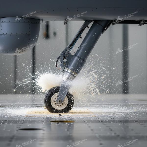 UAV militar Molde de equipo de aterrizaje de fibra de carbono 500 mm Resistencia al impacto