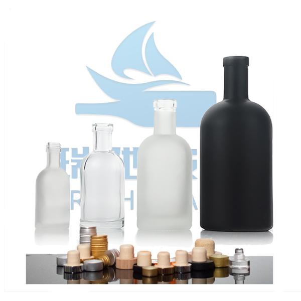 Hot Stamping Super Flint Glass 750ml Amber Color Red Wine Bordeaux Bottle Glass Wine Bottle