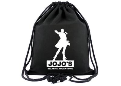 Sacos de cordão resistentes do algodão da lona reusáveis para homens e mulheres