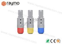 O conector de cabo masculino de 4 Pin, conectores push pull circulares fornece a conectividade segura