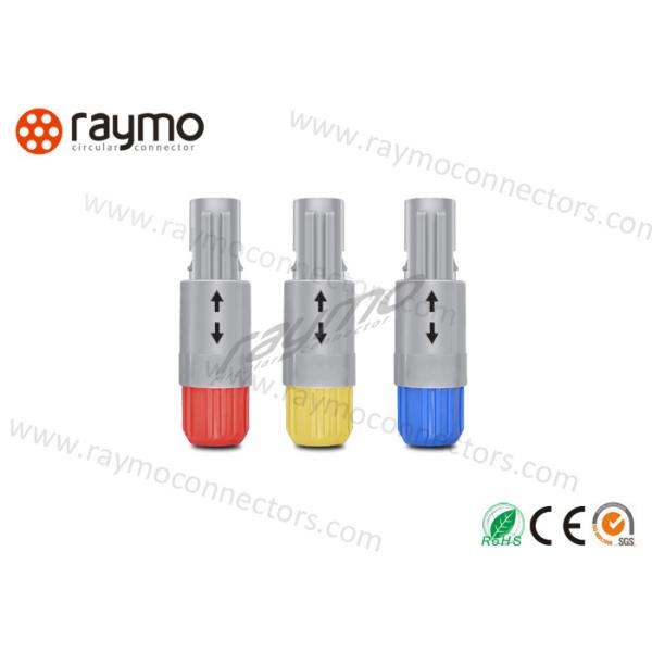 Self Latching Locking Plug And Socket Connectors Plastic Material Compatible With Lemo