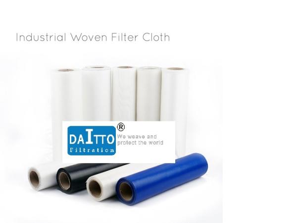 Durable Nylon Woven Filter Cloth Less Jam Possibility Resisting Strong Alkali