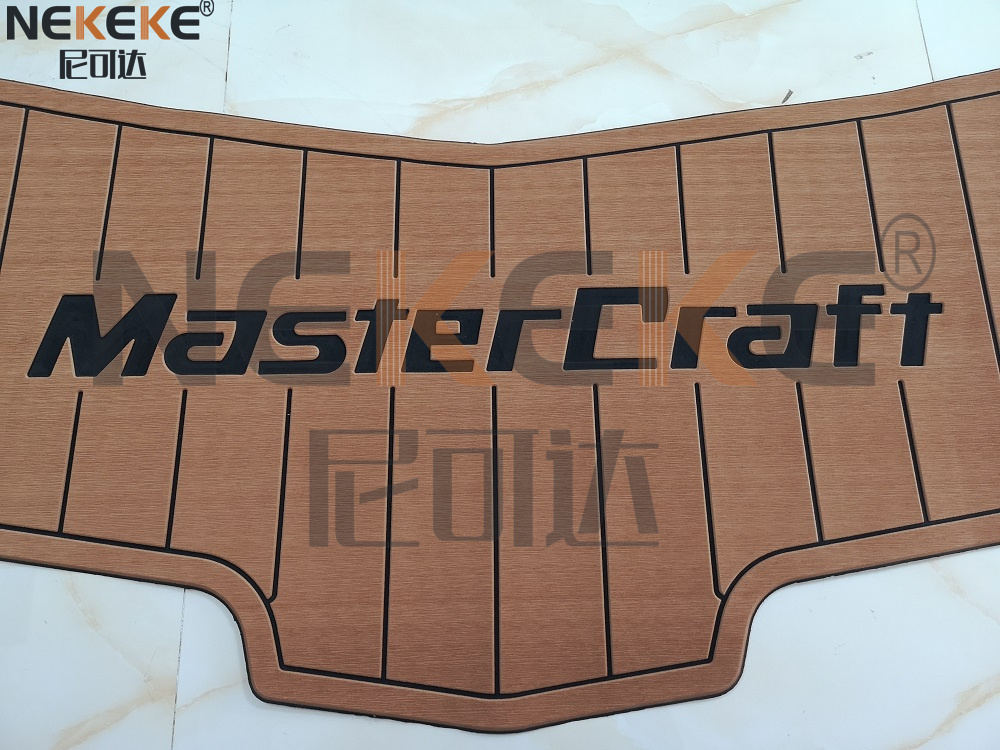 MasterCraft X-45 2007 Swim Platform Pad 6mm EVA Faux Teak Marine Deck Mat Flooring