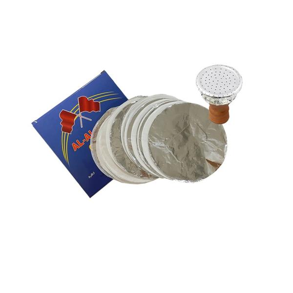Composited 20mic Food Grade Paper Sheet for Shisha Hookah Aluminum Foil Sheet With Hole