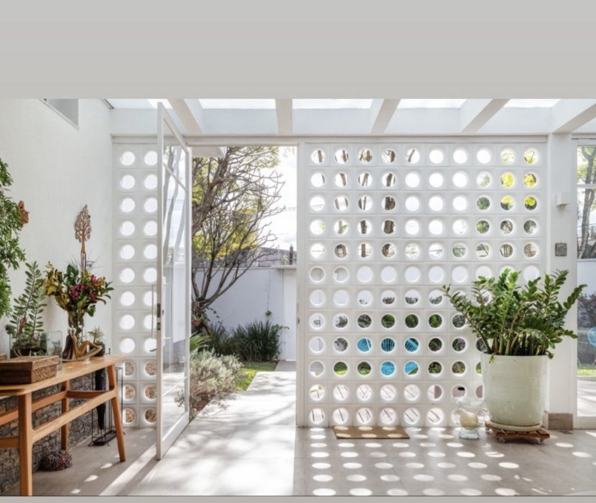 Perforated Concrete Blocks Fancy Lattice Concrete Masonry Block for Exterior Wall Partition