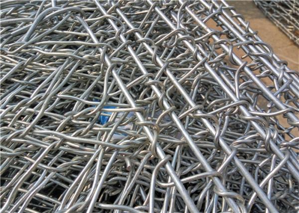 Hot Dip Galvanized Gabion Baskets 2.0-4.0mm Wire for Flood Protection