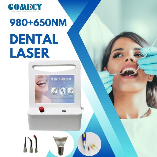 Laser de diodo de dientes de 650 nm a 980 nm en odontología para periodoncia endodoncia cirugía de tejidos blandos