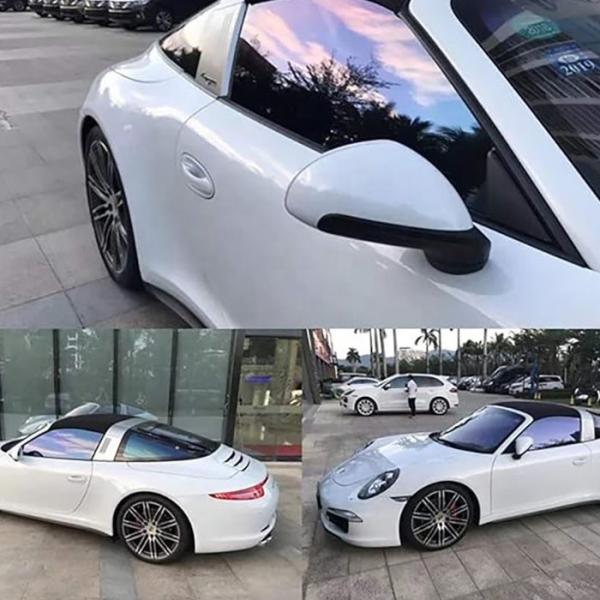 Privacy Protection PET Car Window Tint Film VLT 85% IR 40% Chameleon Automotive Film