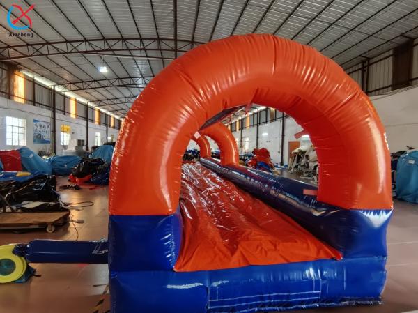 Commercial Inflatable Water Slide Inflatable Summer Slip Slides With Pool