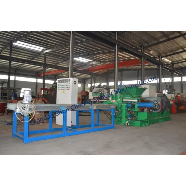 Double-heads Rubber Strainer Extruder/Force Feeding Rubber Strainer Machine with Double Head