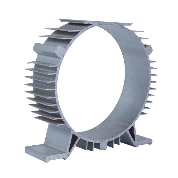 Chemical Polishing 6063 T8 Aluminum Heat Sink Extrusion