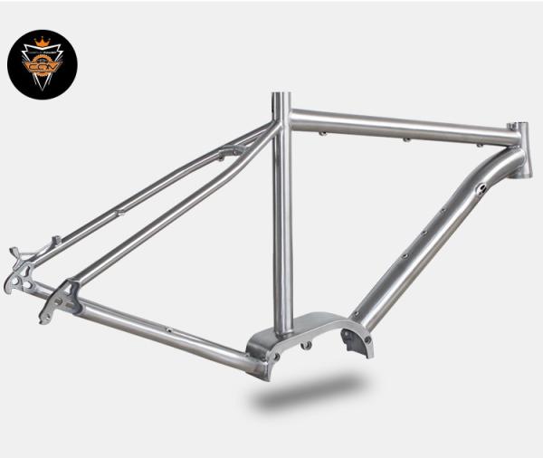 Ultra Light Titanium Mid Drive Ebike Frame Suit For Bafang 510 / Bafang 610