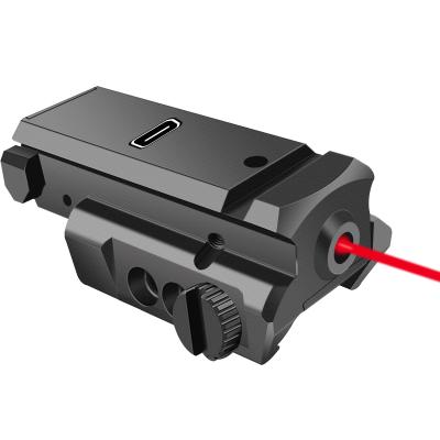 Padrão vermelho Weaver Rail Laser Sight tático da espingarda 650nm da vista do laser IPX4