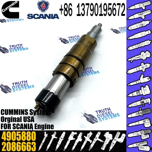Diesel Engine Fuel Injector 4905880 2872544 1948565 2872544 4384363 2031835 2030519 For Cumm-ins Scania Engine