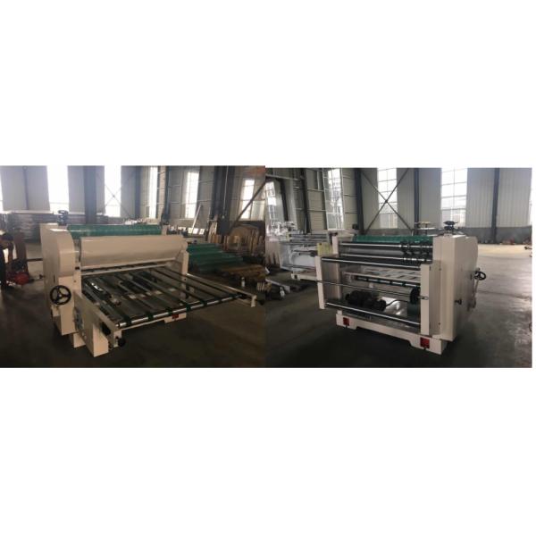 Steam Heating Corrugated Cardboard Making Machine , 50 Hz Corrugated Board Machine