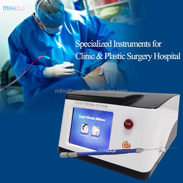 980nm Laser Liposuction Machine Portable Diode Laser for Vascular Removal