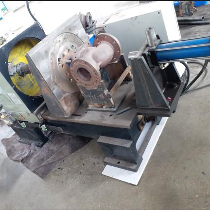 Máquina de perforación CNC de alta precisión de alta velocidad para bridas de válvula