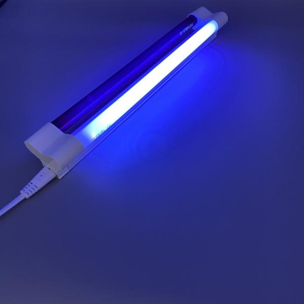 220V Blacklight Blue Tubes fluorescents 365nm 2X8W T5 Noir éclairé