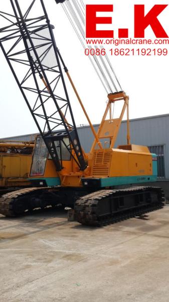 40ton Lattice boom crawler crane original Japanese SUMITOMO track crane, used crane ls108