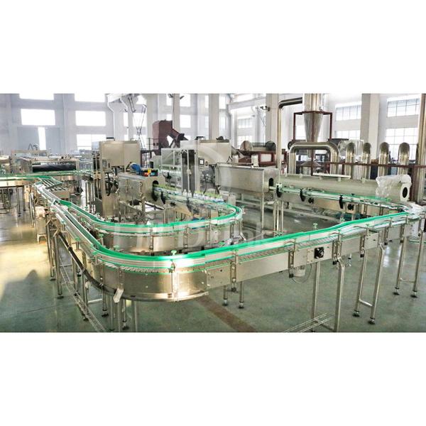 6000BPH CIP Filling Machine CIP Cleaning Machine Scraping Belt Lifting Cap Elevator