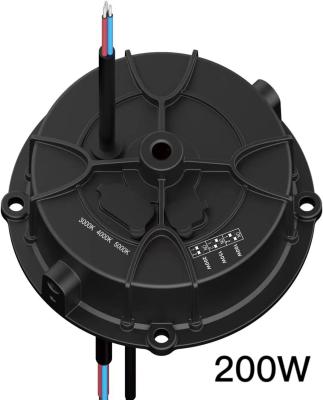 Non Isolated Power 200W Round Highbay UFO Driver With DIP Switch