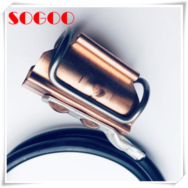 Outdoor Earth Coaxial Cable Grounding Kit For 7/8 Inch Coax Feeder Cable Easy Installation