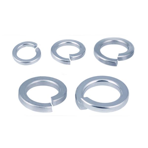 Метрические Сине-белые пружинные шайбы весны цинка DIN127 с квадратными концами