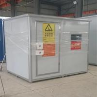 Laboratorio de productos químicos de almacenamiento corrosivos Sala de gabinete a prueba de fugas de mercancías peligrosas Sala de almacenamiento temporal