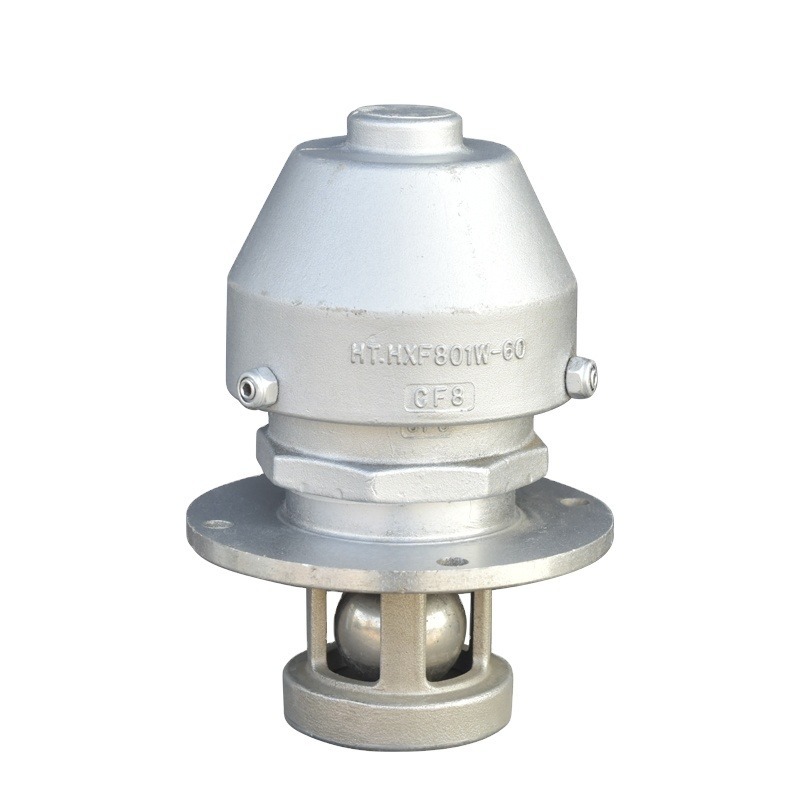 Port Size 0.5-0.8MPa Stainless Steel Breathing Valve for Fueling Machines/Oil Stations Durable Design