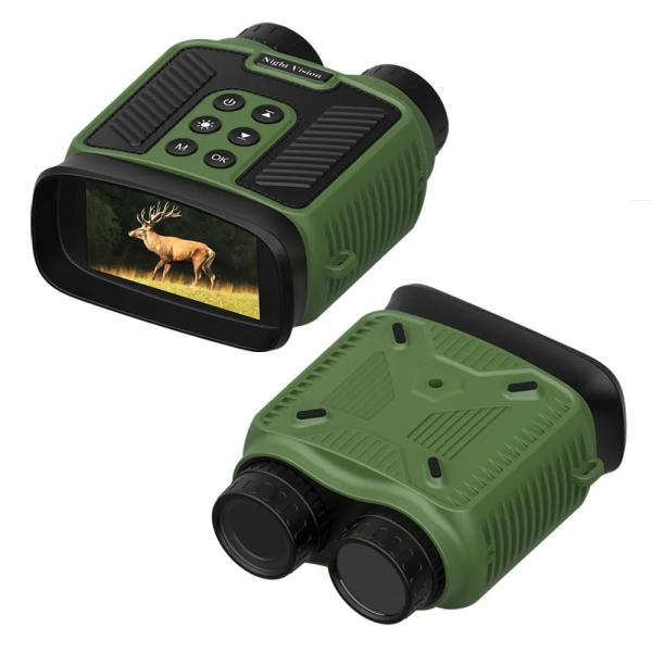 2.5k 40MP HD infrared night vision binoculars with 8X Digital Zoom 3.0'' screen for Adult
