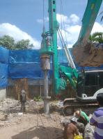 KR80K 1000mm hydraulique Dia Piling Rig Machine/couple de forage maximal 80kN.m profondeur 28m d'équipement