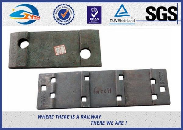 High precision fastening Railroad Tie Plates carbon steel For Rail Tracks