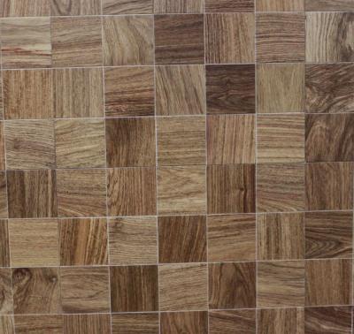 plancher de parquet en bois de zebrawood, parquets bloqués de zebrawood