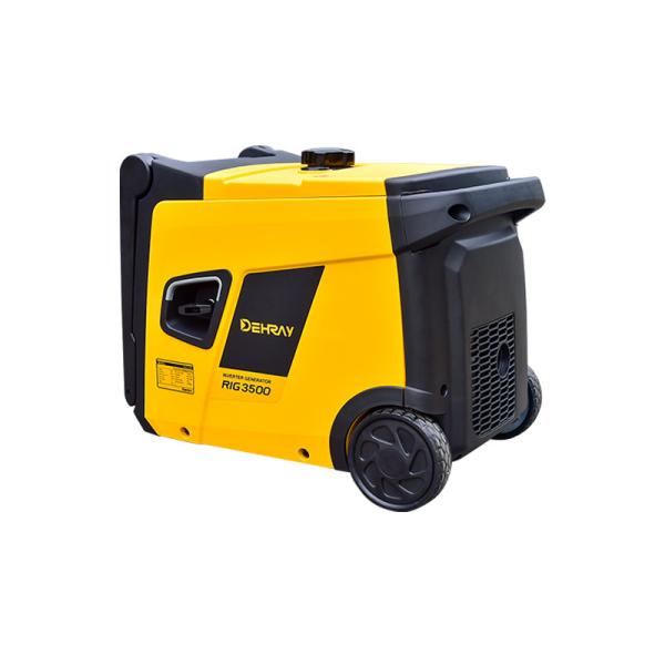 Single Cylinder 3.5KVA 9Ah Quiet Portable Inverter Generator