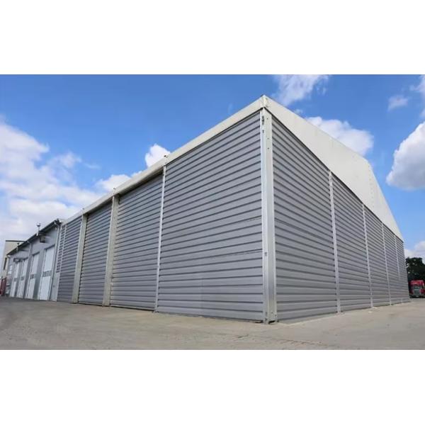 Heavy Duty Alluminum Alloy Waterproof Sunlight Proof Warehouse Tent Large Outdoor Storage Tent