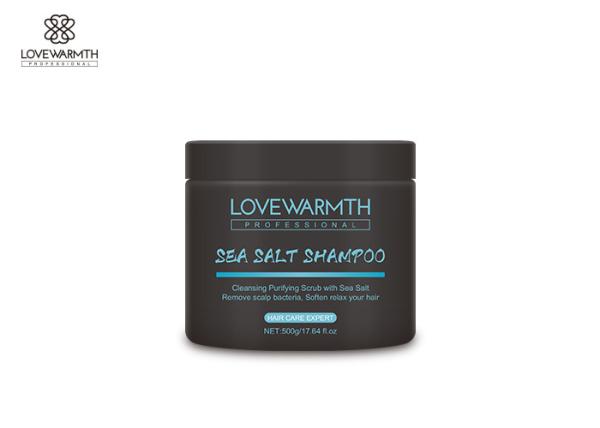 Sea Salt Scalp Clarifying Shampoo For Relaxed Hair , Nutrients Deep Cleansing Hair Shampoo
