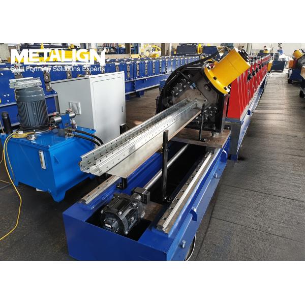 Máquina formadora de rollos vertical de ancho ajustable, resistente y de alta precisión