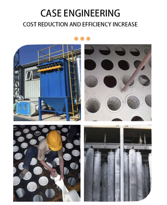Носки сумки/воздушного фильтра пылевого фильтра Oilproof делают фильтрацию водостойким пыли