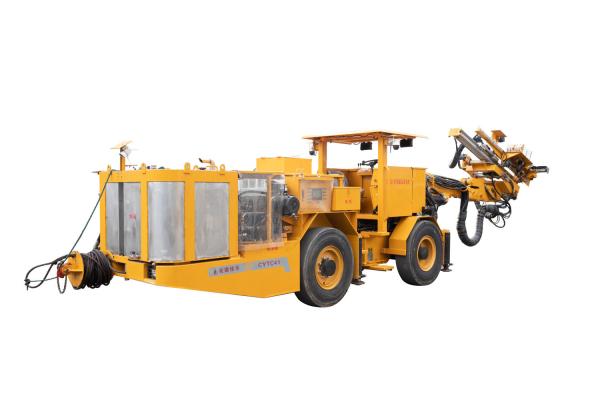 Equipamento de perfuração de mineração subterrânea e plataforma de jato automática