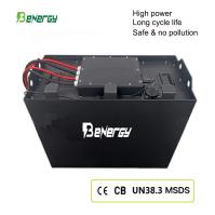 48V 320Ah de lithium fer phosphate LiFePO4 batterie pour chariots élévateurs électriques et chariots élévateurs à ciseaux.