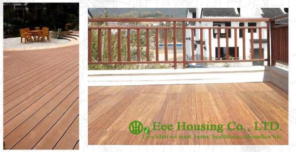 Waterproof Outdoor Bamboo Flooring, Matt Finish
