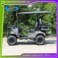 Electric Golf Cart 4 Seater Black Comfortable Electric Golf Cart