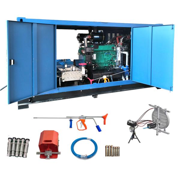 1500bar Water Pipe Cleaning Machine Water Jet High Pressure Cleaning Machine
