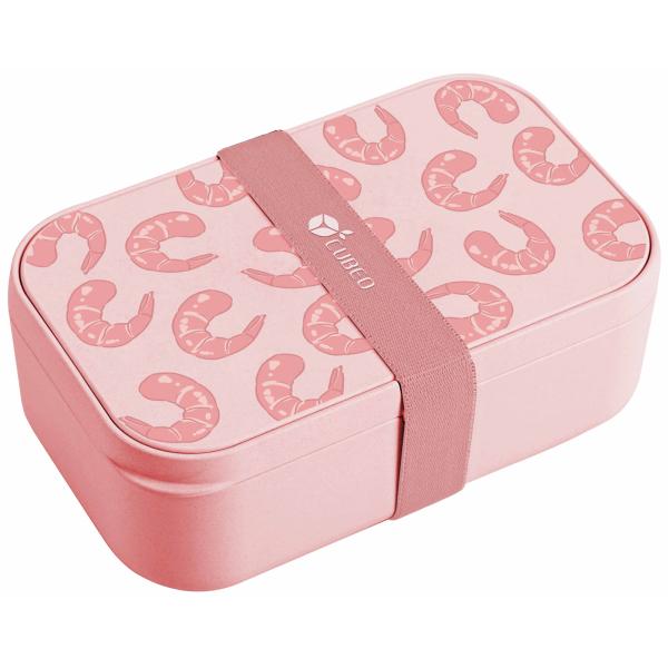 On-the-go Food Grade Custom Logo Eco Microwave Safe Leak-proof Bamboo Fiber Plastic Storage Lunch Box for Kids with Cutlery Set
