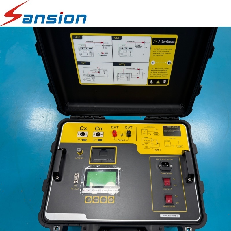 10 kV/12 kV Dielectric Loss Tester for Transformer, CT PT, and Electrical Insulation Testing During Preventive Maintenance