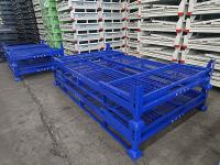 Warehouse Heavy Duty Metal Pallet Cage With 1000kg Load Capacity