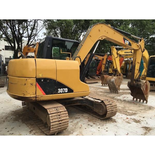 0.4m3 CAT 307D Second Hand Excavators Diesel Engine Drive Crawler Excavator