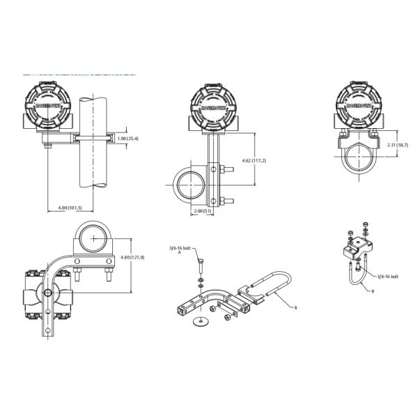 Rosemount 3144P Temperature Transmitter Using Rosemount X-well Technology
