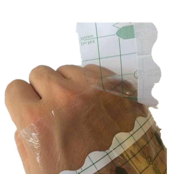Waterproof pu film drape roll transparent medical dressing wound care surgical dressings bandage