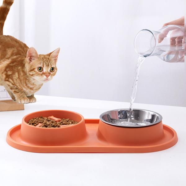 Slow Feeder Dog Food Bowl with Non-Spill Design and Environment-Friendly Advantage